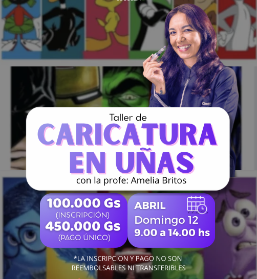 Taller de Caricatura en uñas